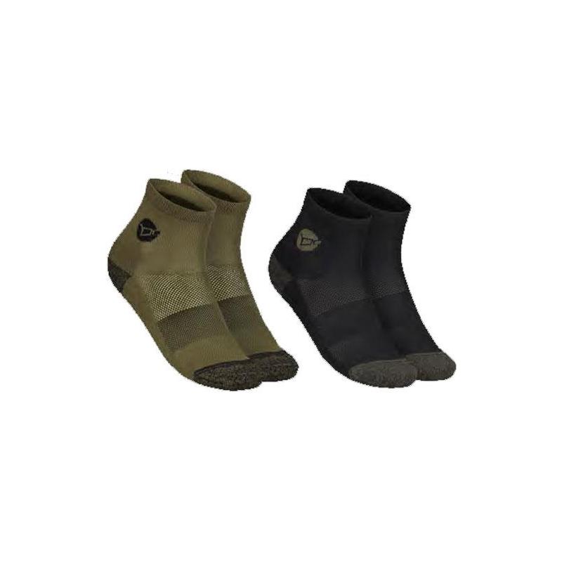 Chaussettes Homme Korda Kore Coolmax Socks - Kaki/Noir