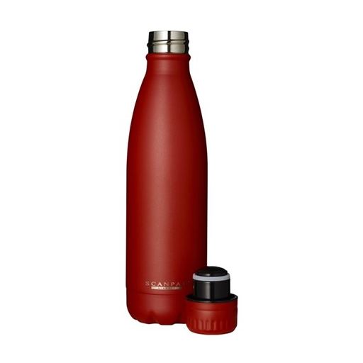 SCANPAN To Go Termoflaske, Reynolde Red, 500 ml