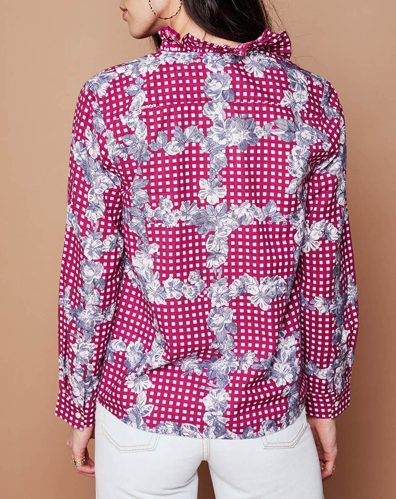 Inouitoosh Chemise Johane en Coton rose