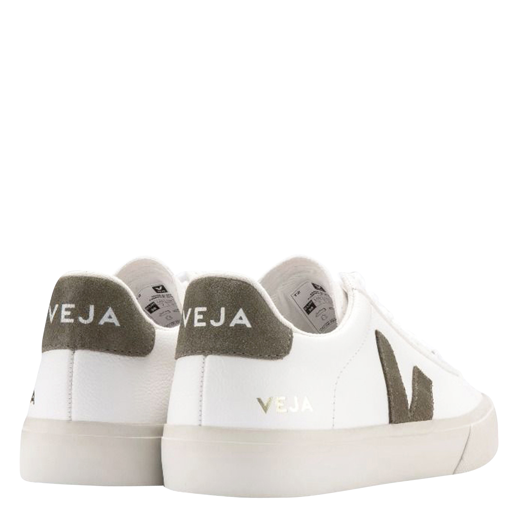 CAMPO CHROMEFREE - Baskets basses en cuir | Kaki