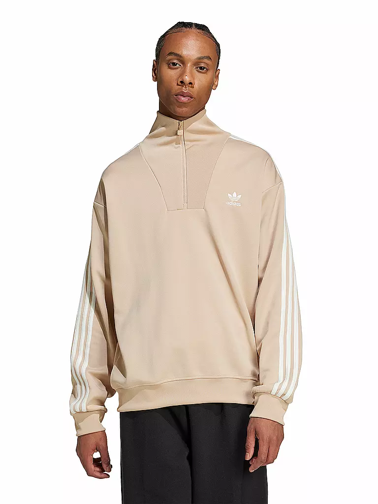 ADIDAS ORIGINALS Troyer Sweater beige