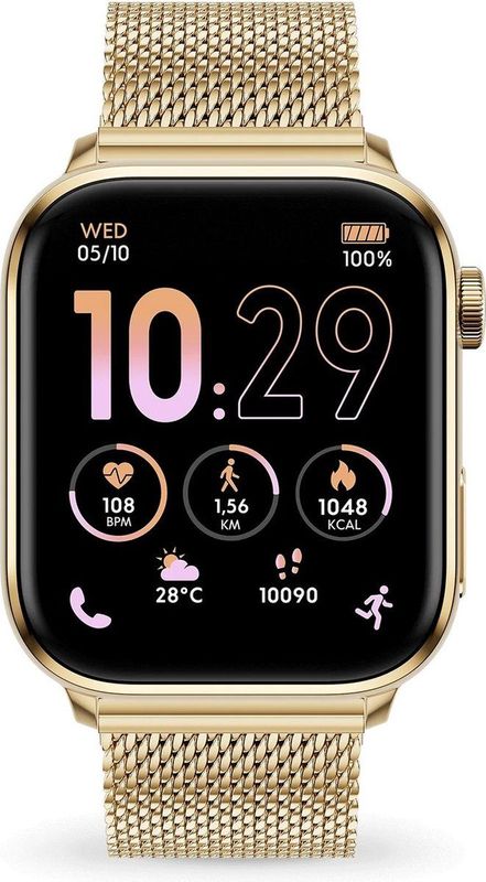 Smartwatch - Zwart - AMOLED - GPS - Waterbestendig IP68