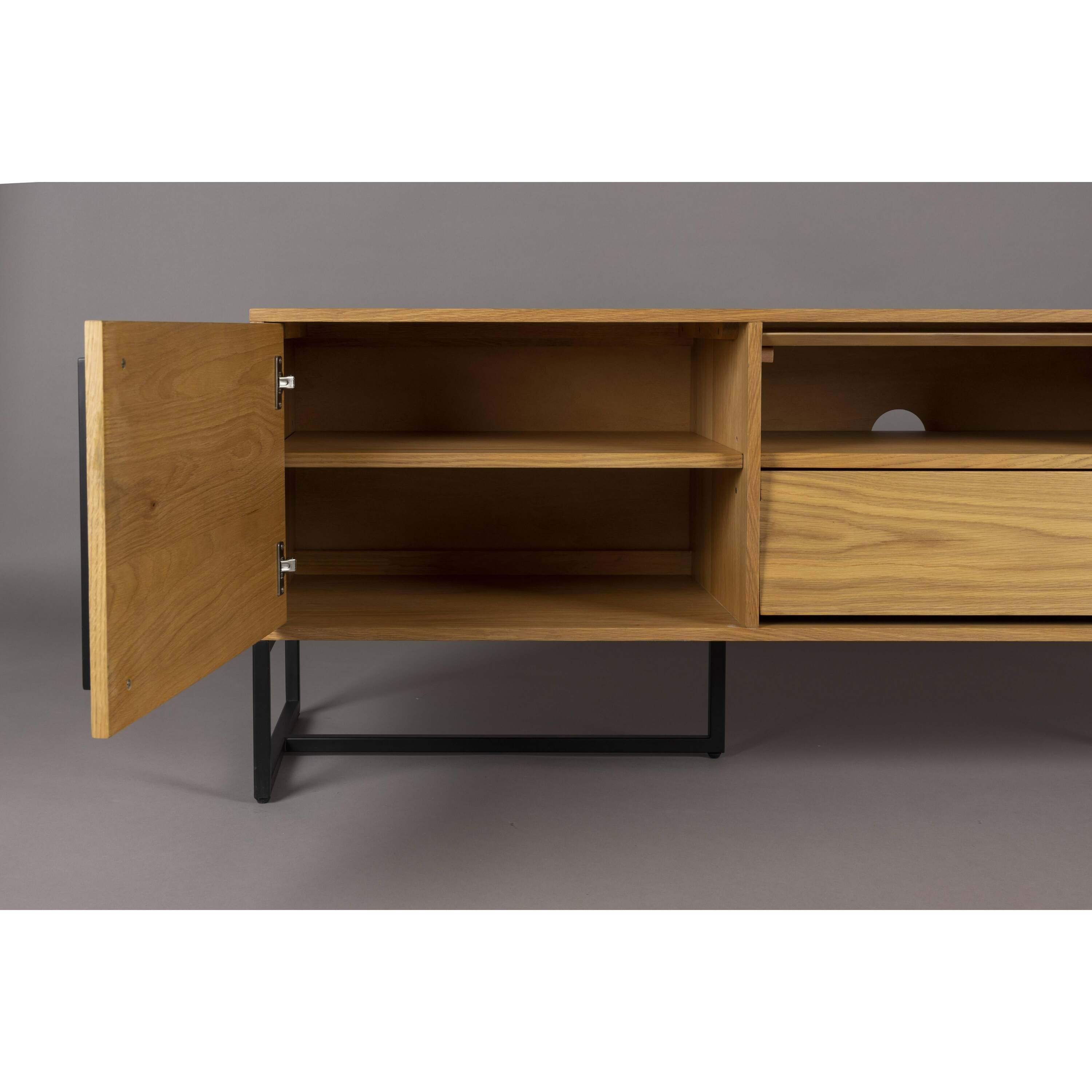 Dutchbone Class Dressoir Laag Eikenhout Bruin