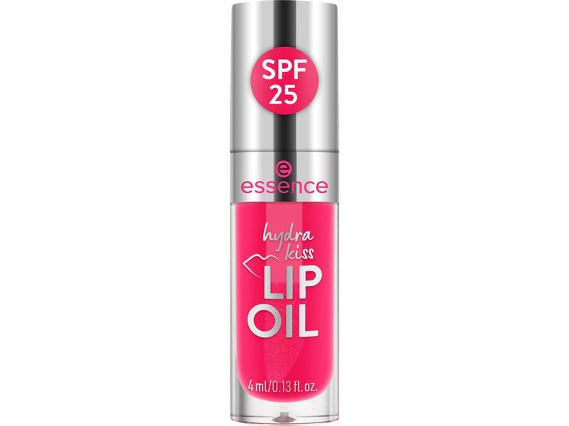 essence Hydra Kiss Lip Oil PINK SQUEEZE, PLEASE! Pflegendes Lippenöl in einem Rosaton