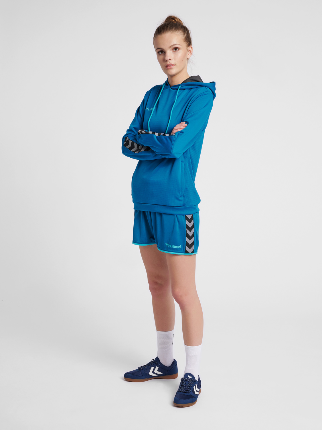 hmlAUTHENTIC POLY HOODIE WOMAN