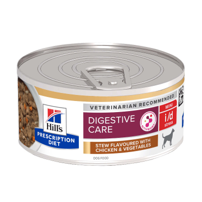 Hill's Vet Hundefutter Prescription Diet  i/d Stress Mini 24x156g