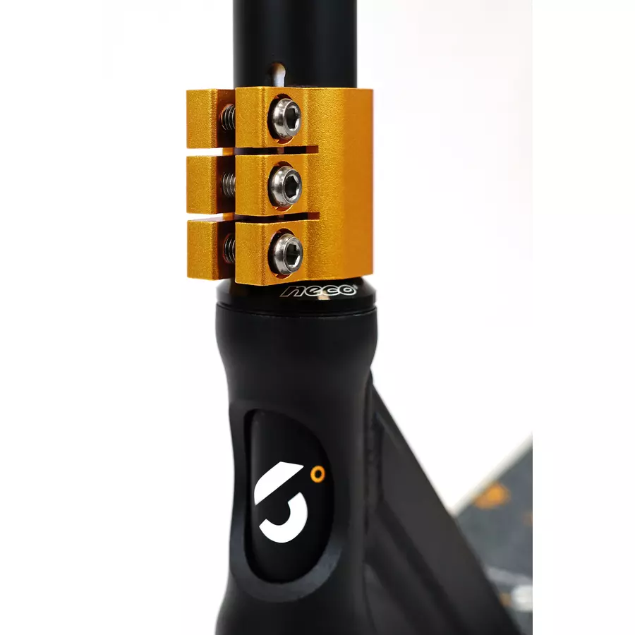 SIX DEGREES Stuntscooter 100 mm schwarz-kupferbraun