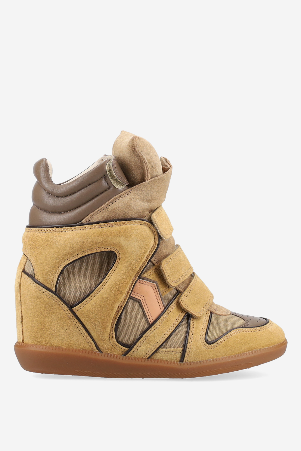 Bekett suede wedge sneakers