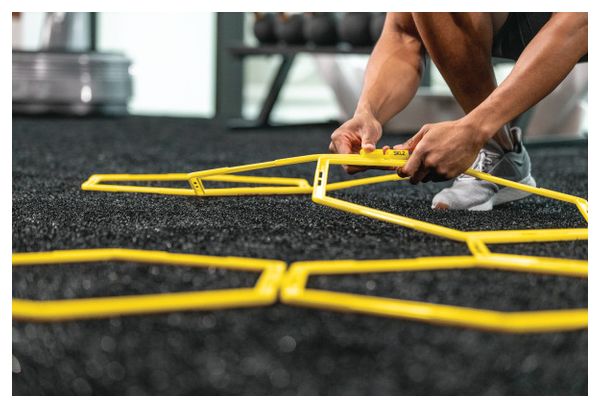 Speed Web Agilité  Explosivité  Jeu de Jambes Anneaux Hexagonaux Personnalisable