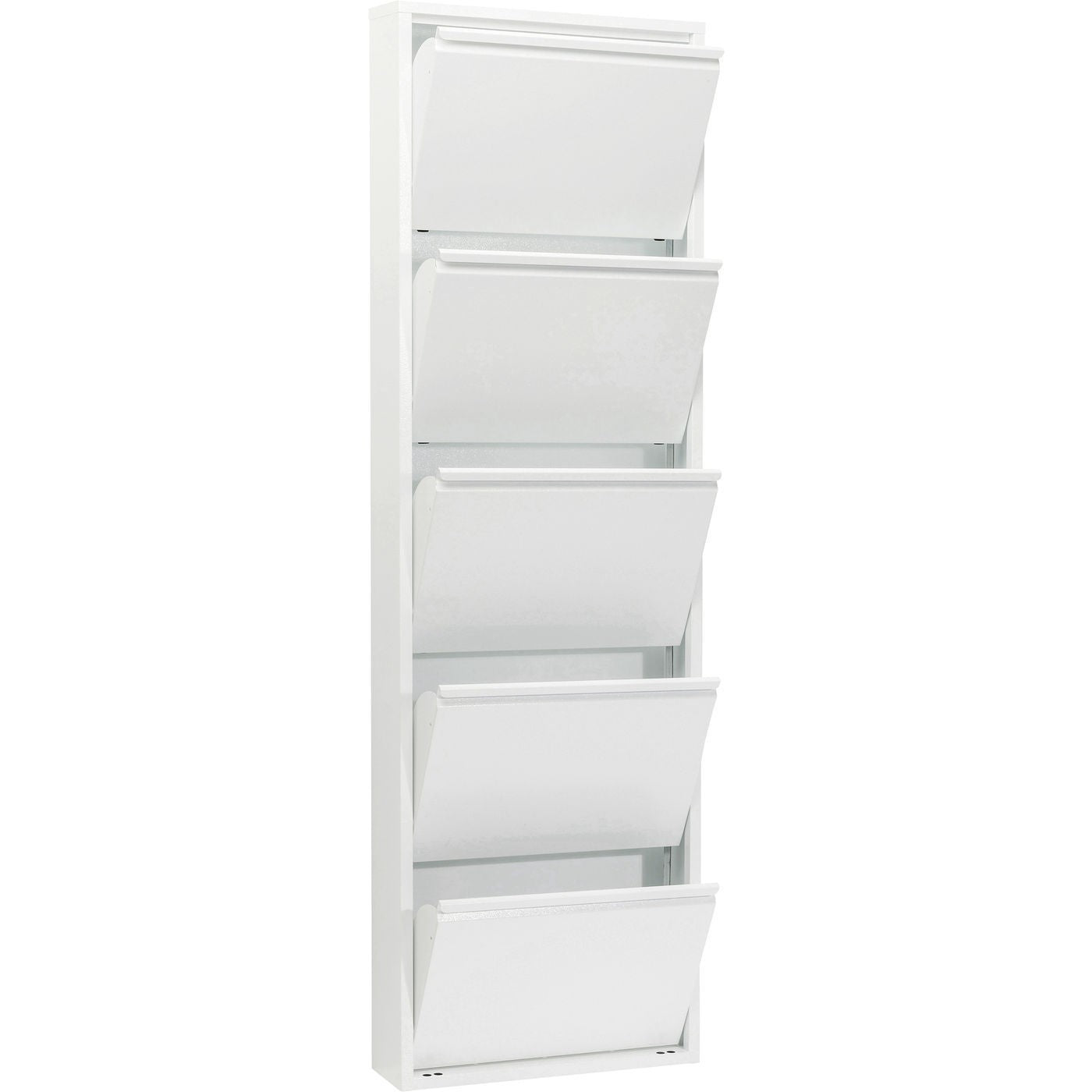 Schoenenkast Caruso wit 5 laden Kare Design