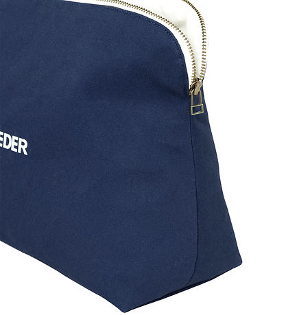 Studio Feder Kulturbeutel - Celia - Leinwand - Navy