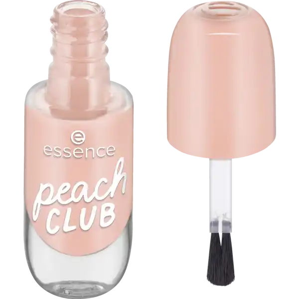 gel nail colour 68 peach CLUB