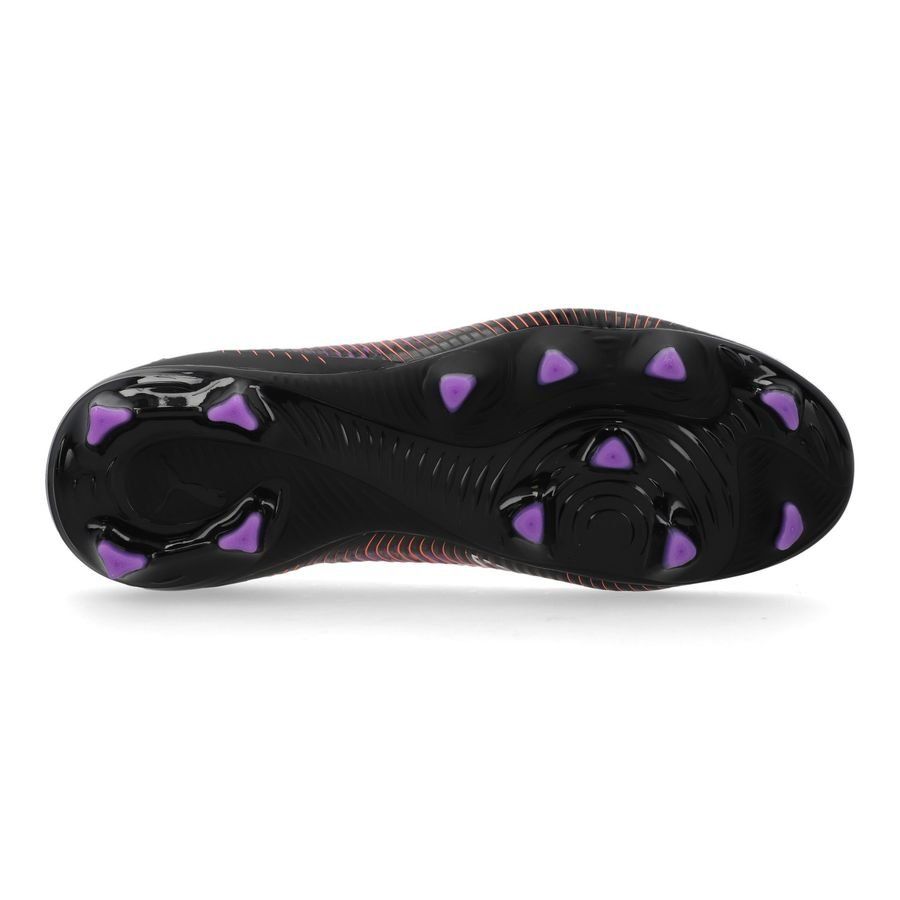 PUMA Future 8 Pro FG/AG Unlimited - Noir/Blanc/Glowing Red Enfant