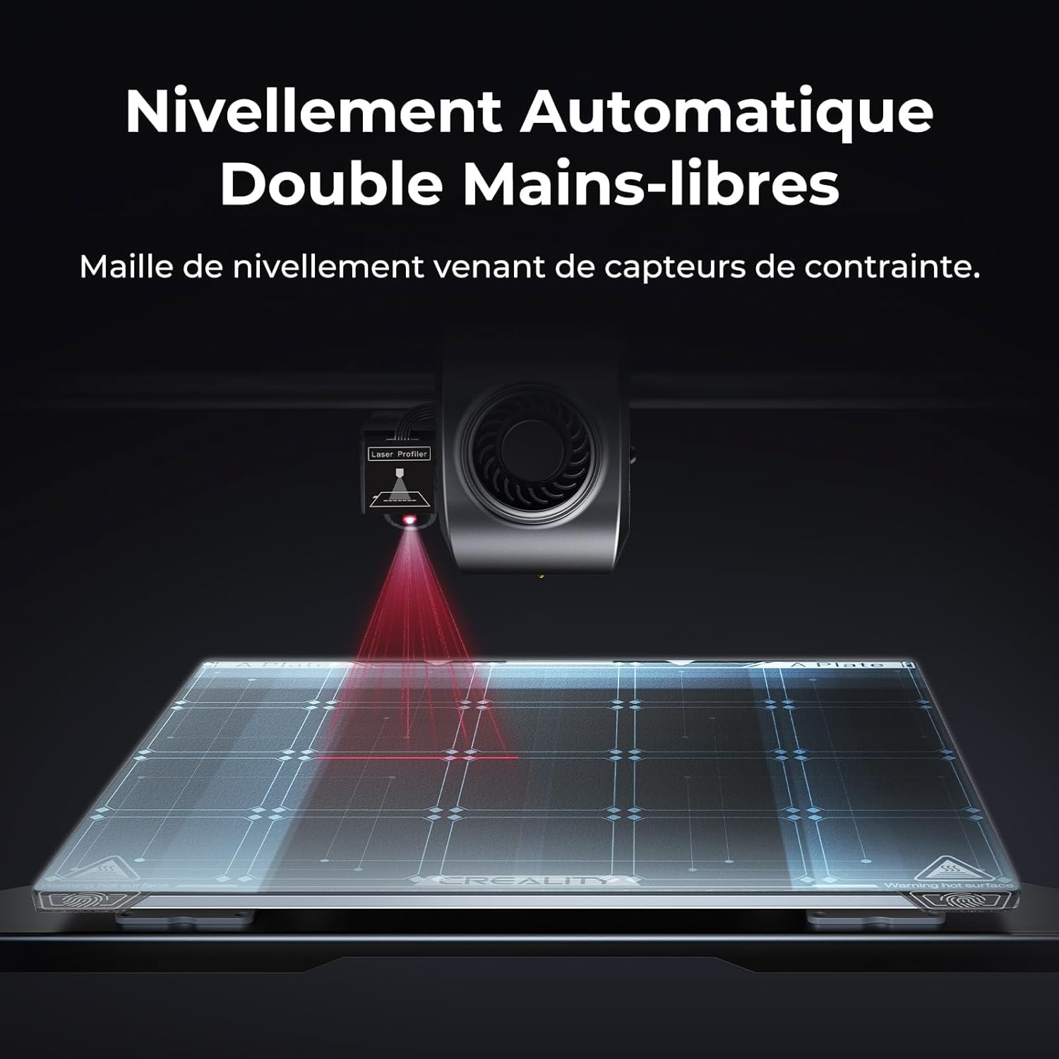 Imprimante 3D Creality K1 Max - 300x300x300mm