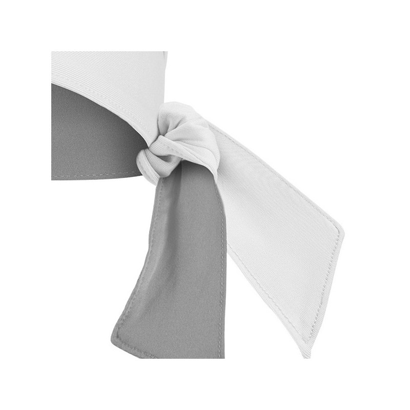 Bandeau Tennis Headband Nike blanc et bleu