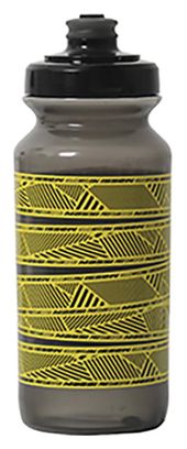 Bidon Massi Yellow Tape 500ml Transparent Noir / Jaune
