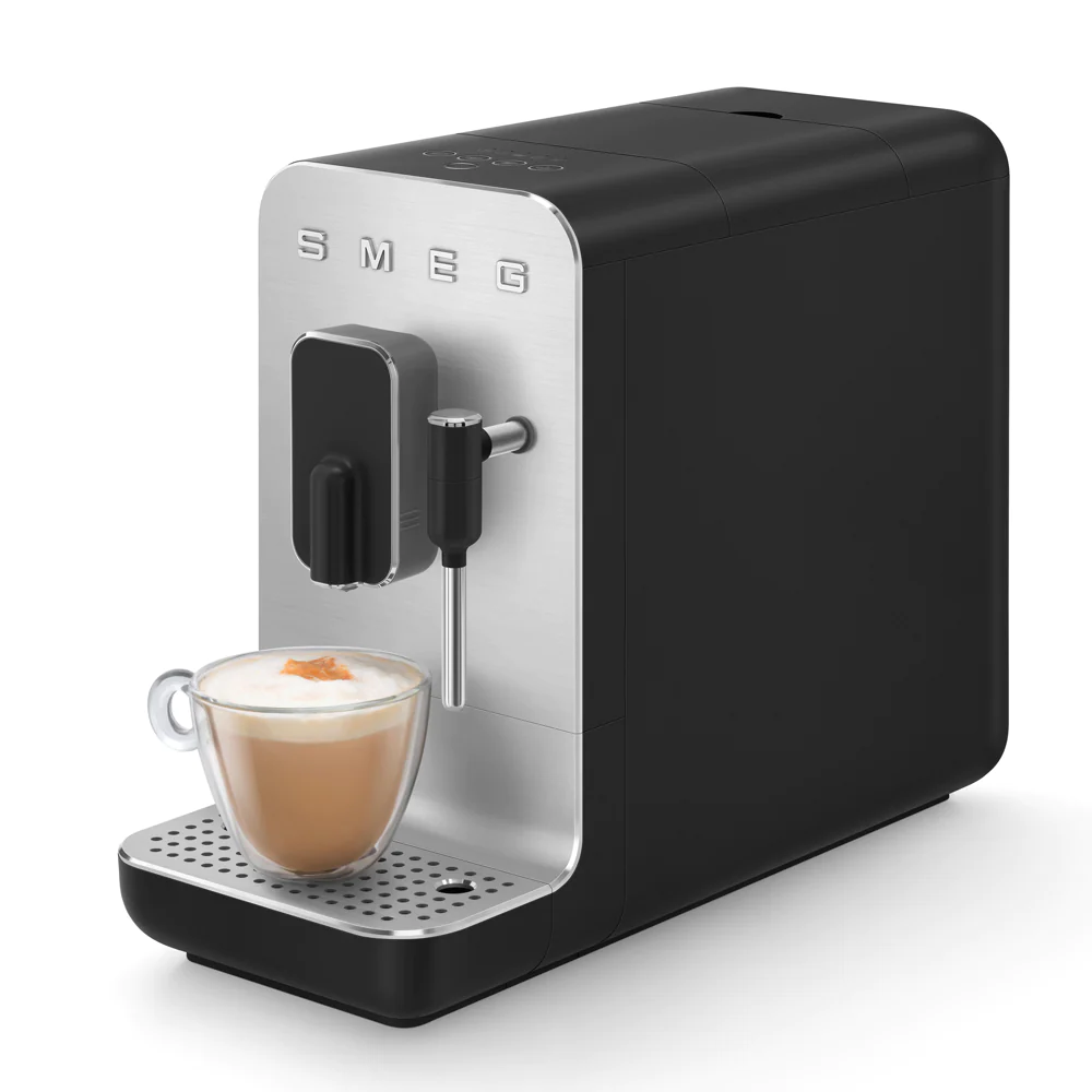 Machine à café full auto noir mat Smeg