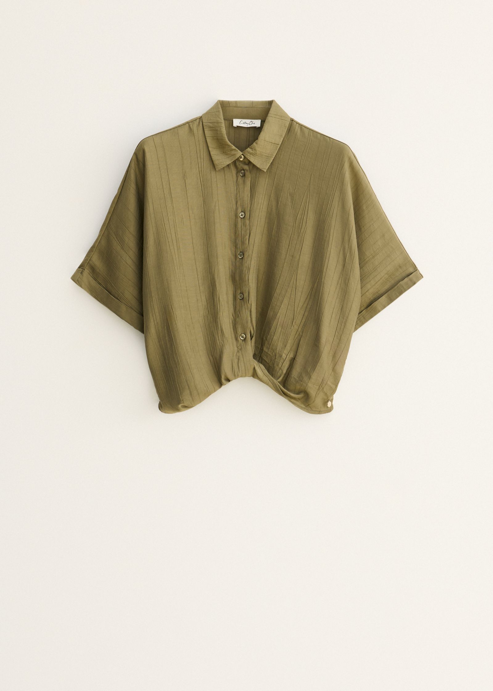 Blouse met gedraaid detail