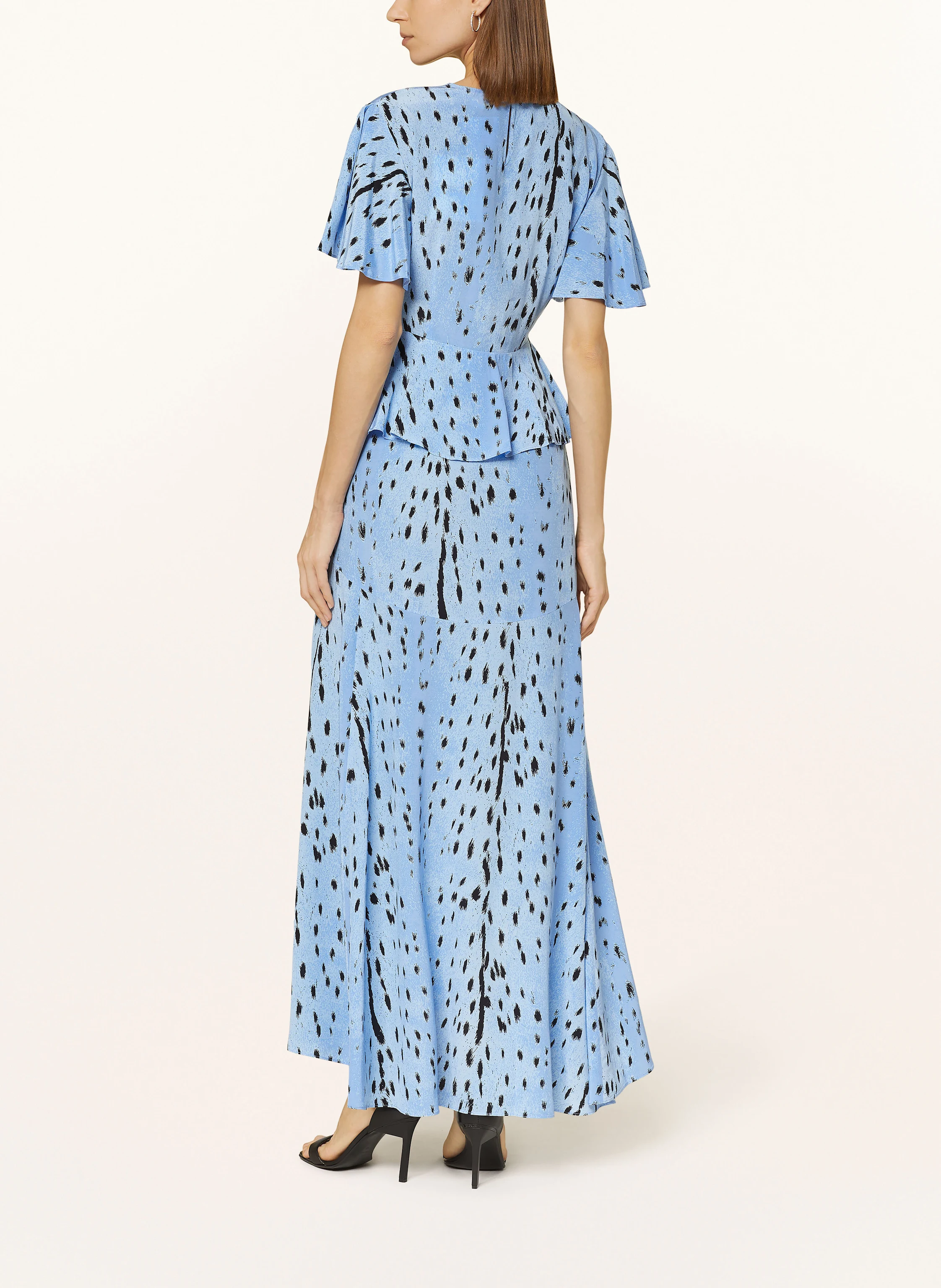 DIANE VON FURSTENBERG Satinkleid LEVANA