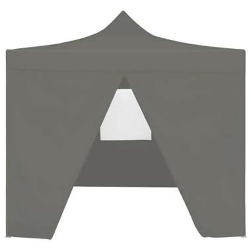 vidaXL - Partytent - Antraciet - Stof