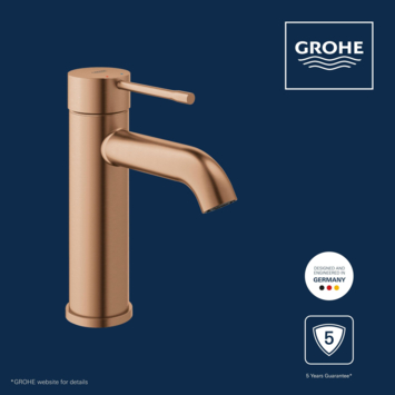 Grohe Colours Wastafelkraan Essence New S Koper