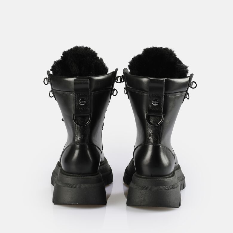 Shade Laceup HI Warm Bottines, noir