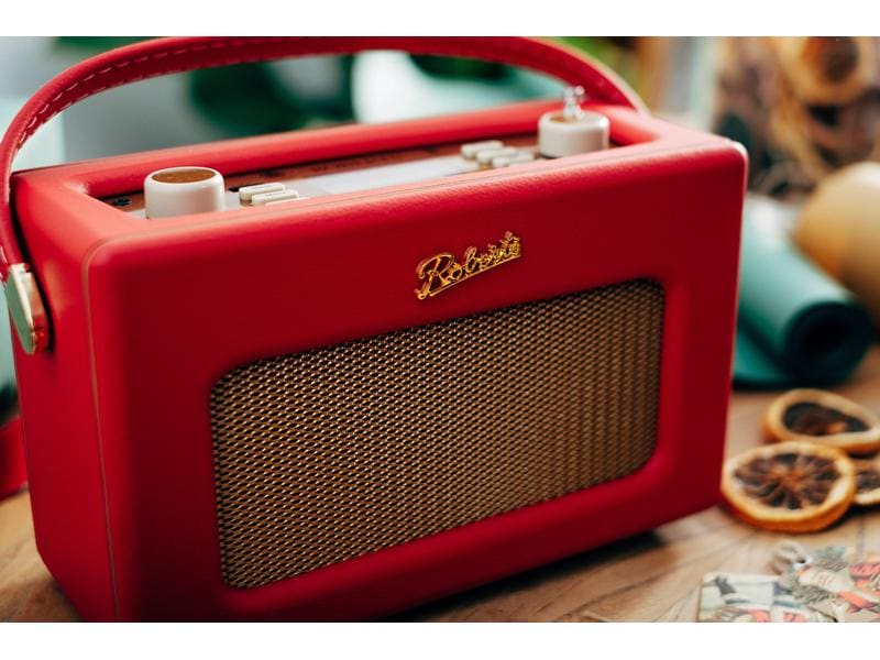 Roberts DAB  Radio Revival iStream 3L Rot DAB -Radio im Retrostil der 1950er-Jahre