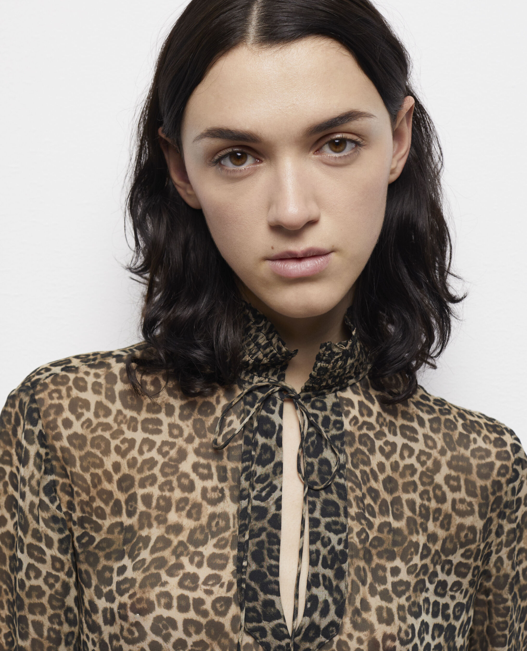 Blouse léopard