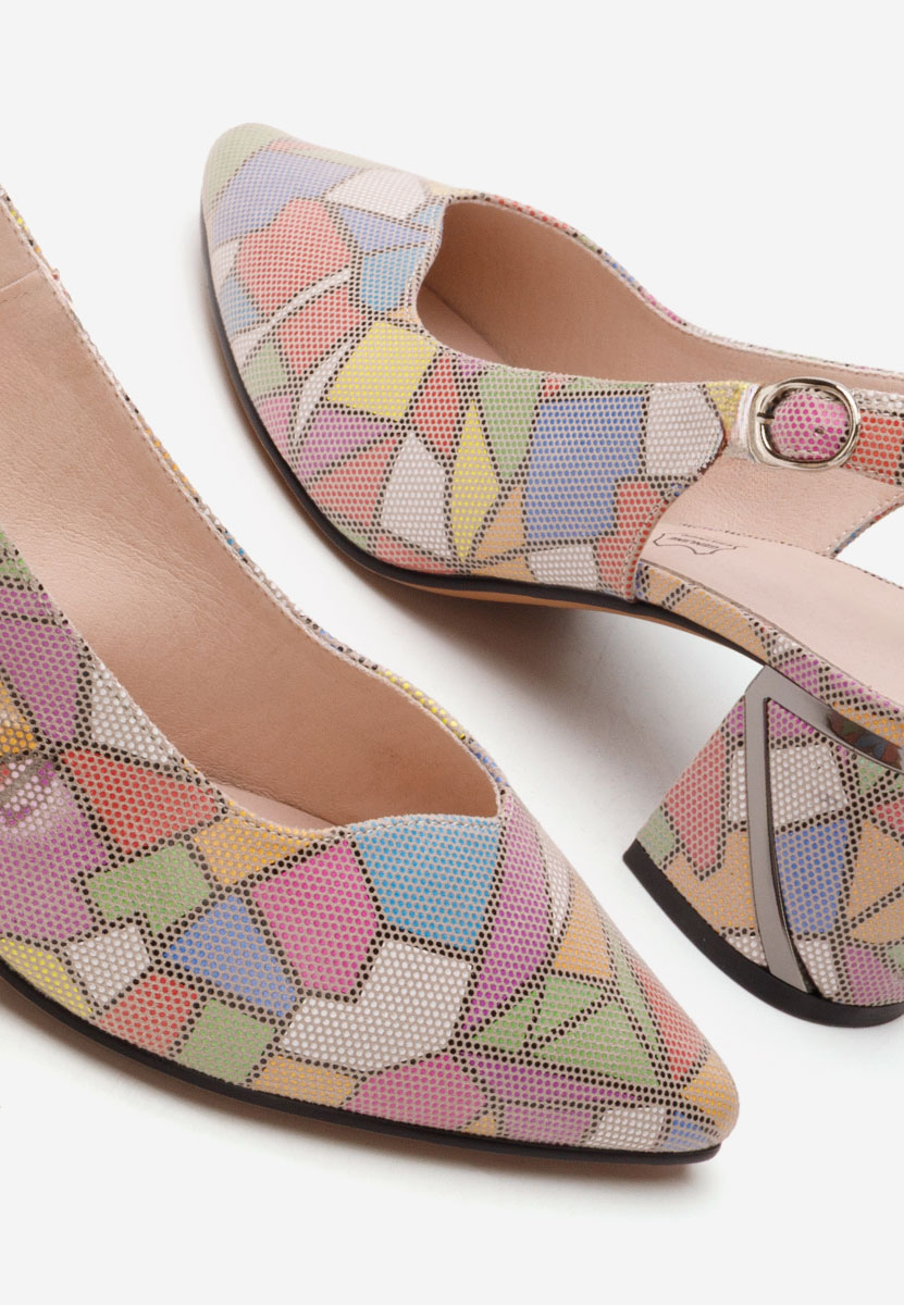 Chaussures slingback multicolores Kyanna