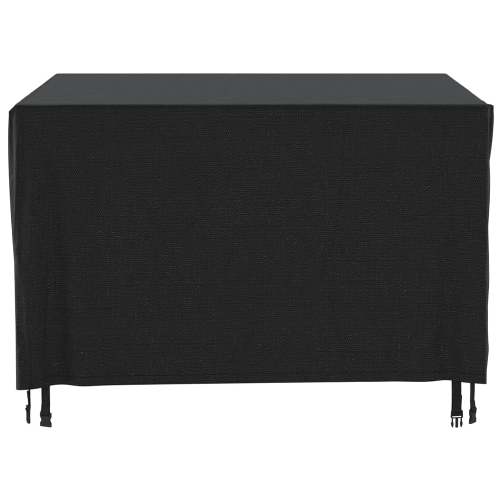 Housse de salon de jardin noir 135x135x90 cm imperméable 420d