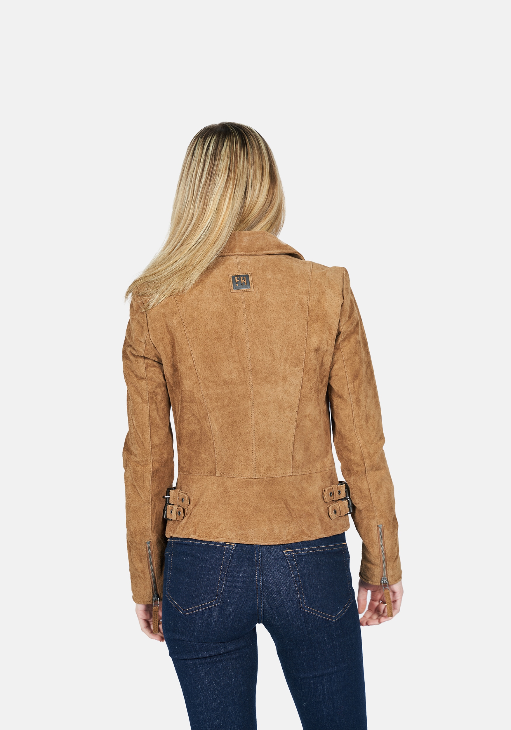 Freaky Nation Lederjacke »Taxi Driver-FN«