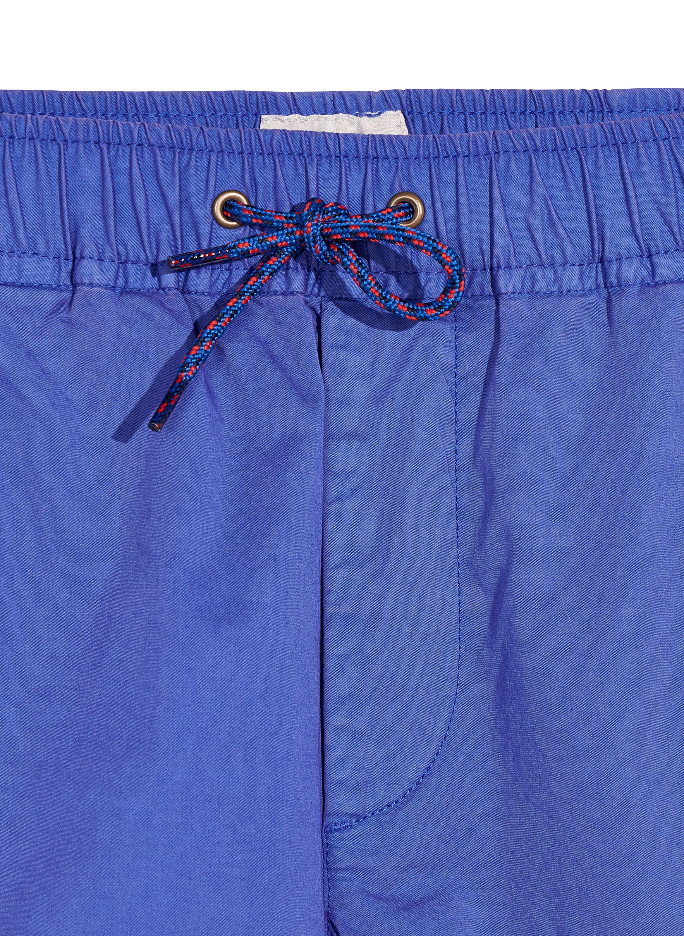 PAWL - Short en coton mélangé | Bleu