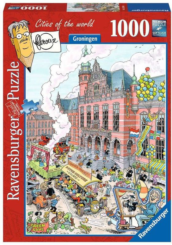 Ravensburger - Fleroux Groningen - Puzzel - 1000 Stukjes - Karton