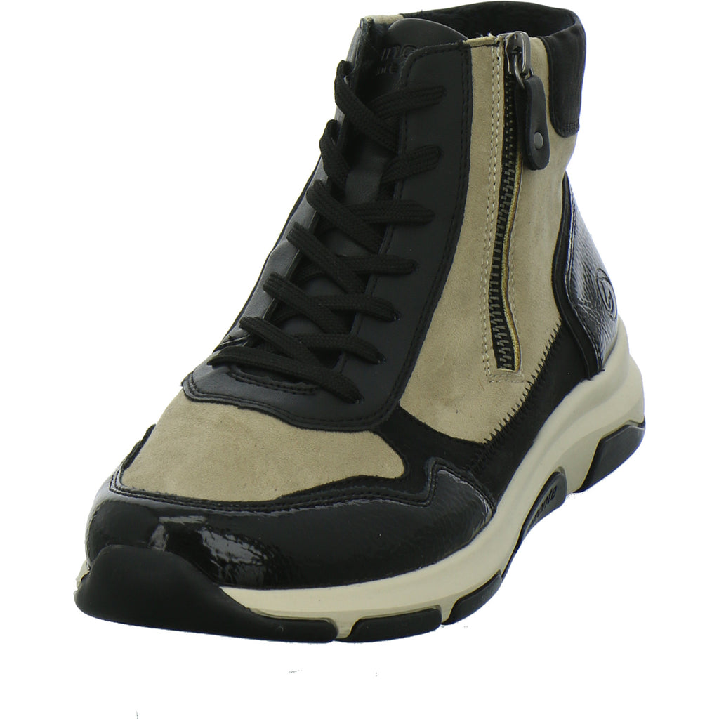 Remonte Stiefel Damen Schwarz-kombi