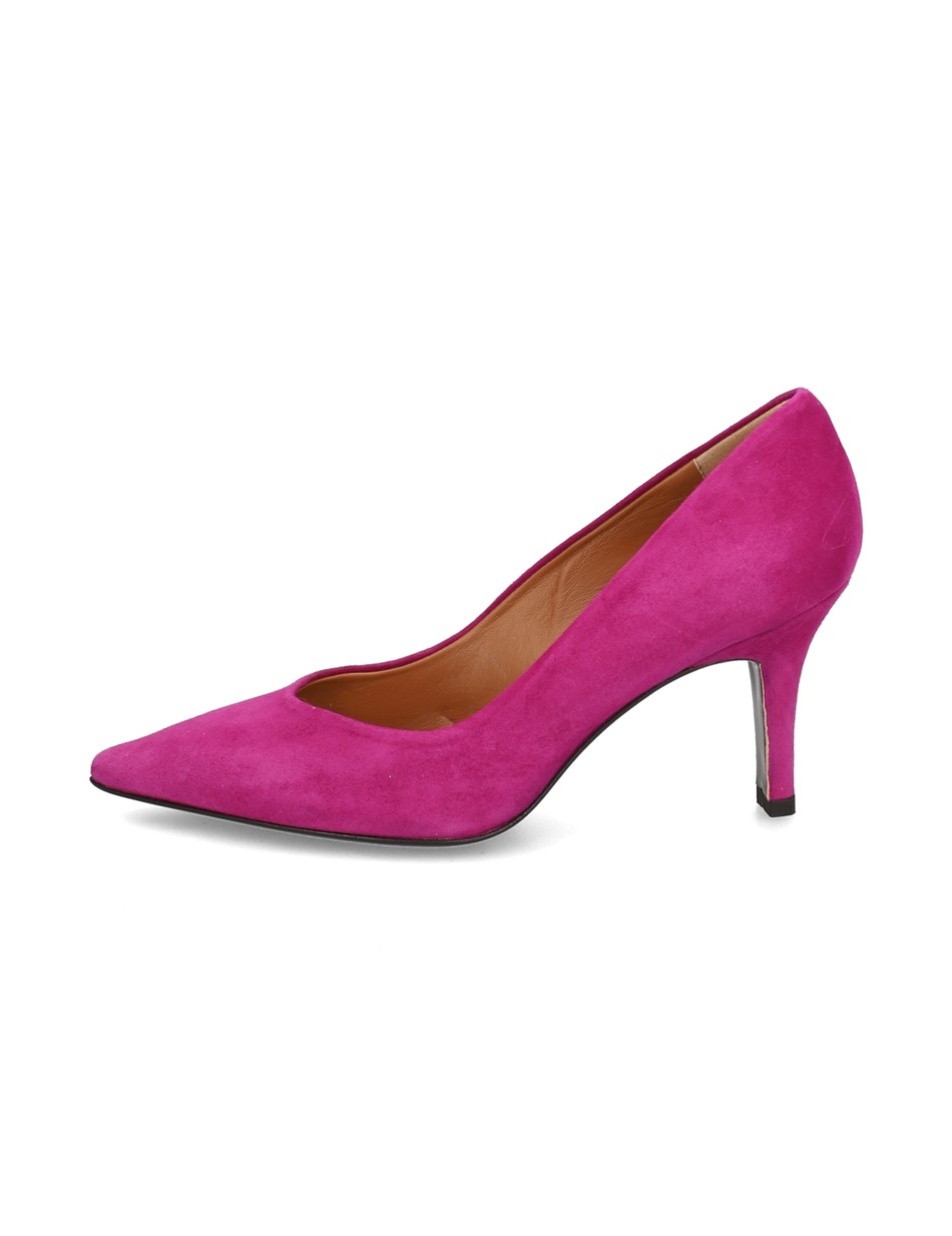 Veloursleder Pumps