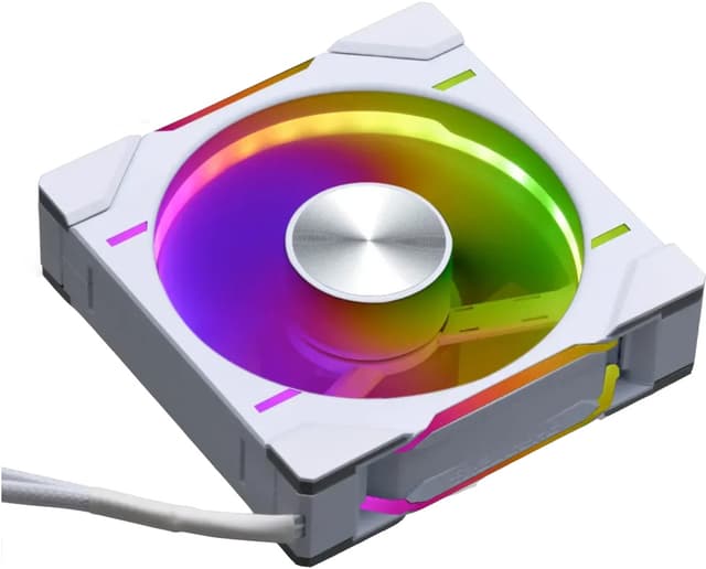 Phanteks D30 Reversed Airflow DRGB 120mm PWM-blæser (hvid)