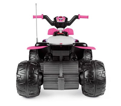 PegPérego Corral T-Rex Firhjuling 330W, Rosa/Svart