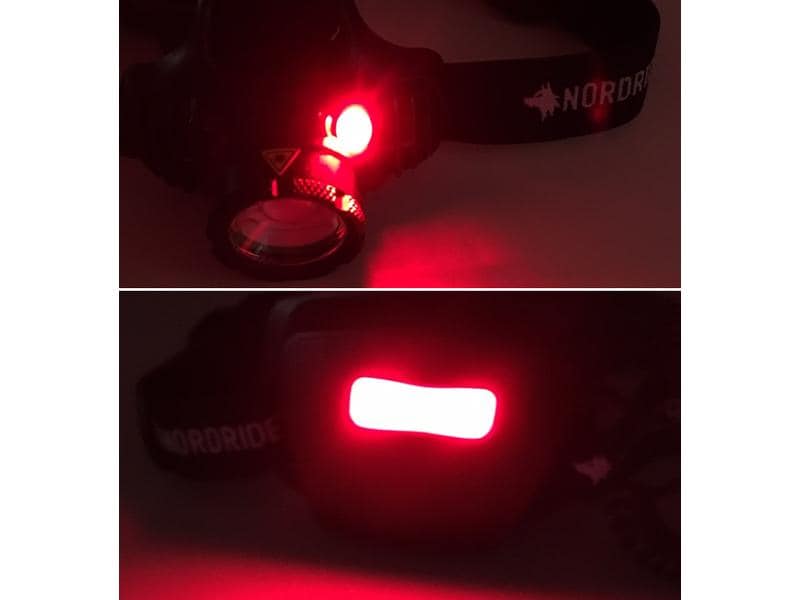 Nordride Stirnlampe Active Pro R Hybrid Schwarz, 640 lm, IP LED Taschenlampe