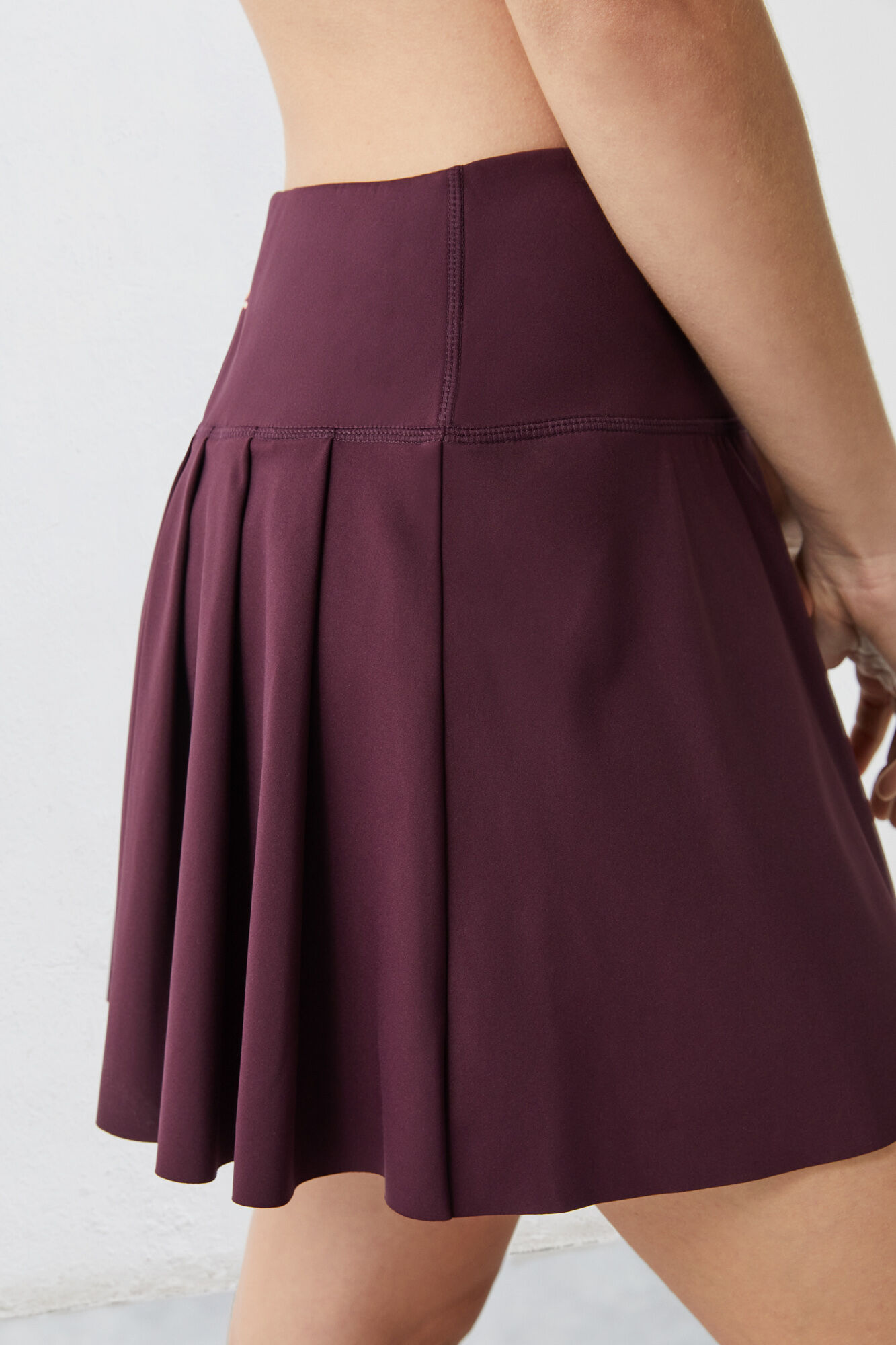Saia interna de tule roxa - rosa