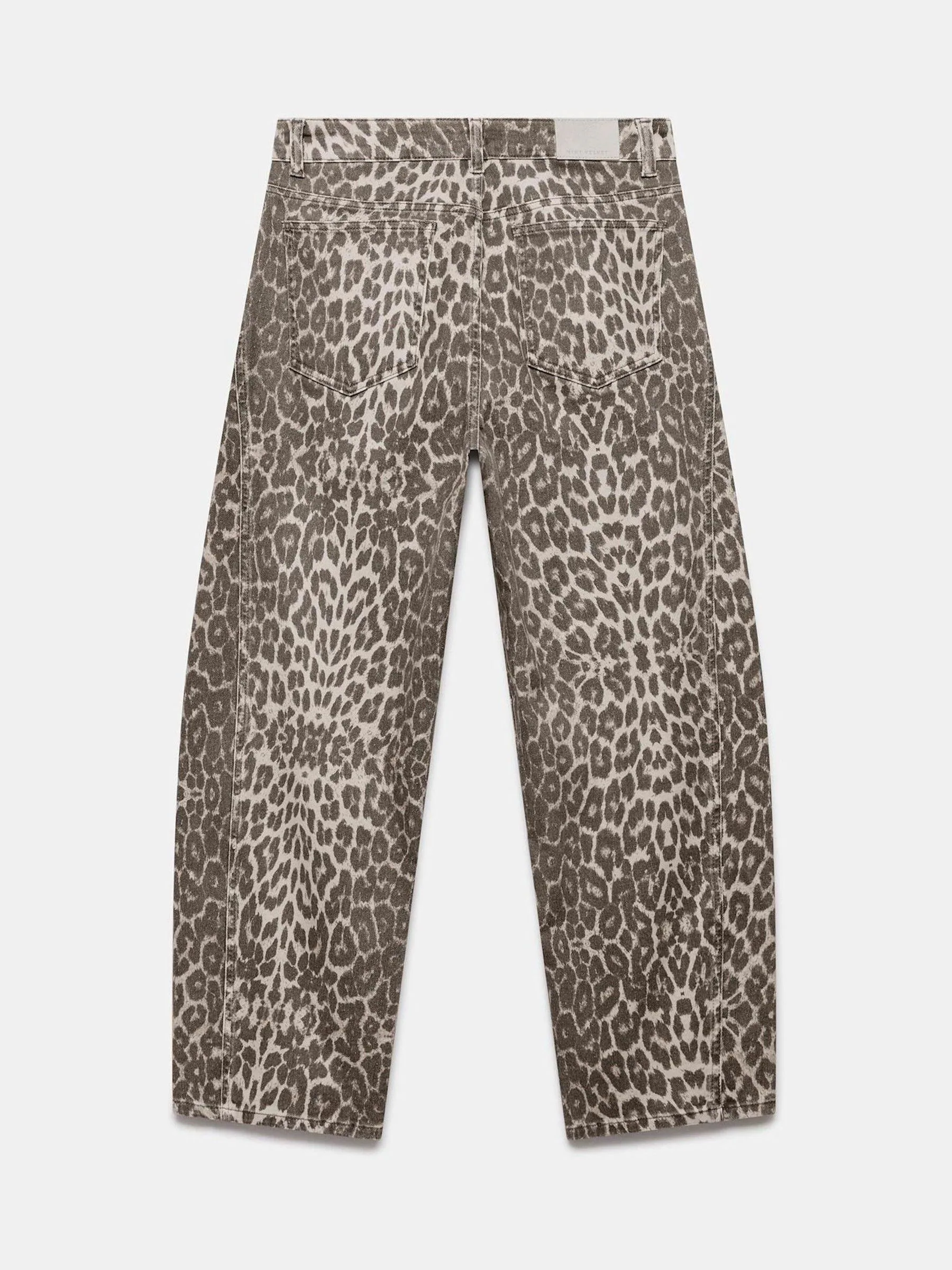 Mint Velvet Leopard Print Tapered Jeans