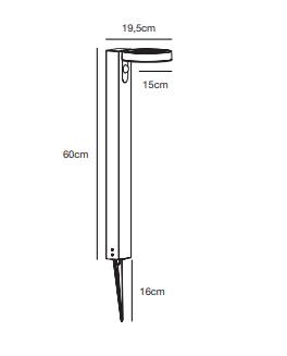 Nordlux Rica Solar Spieslamp