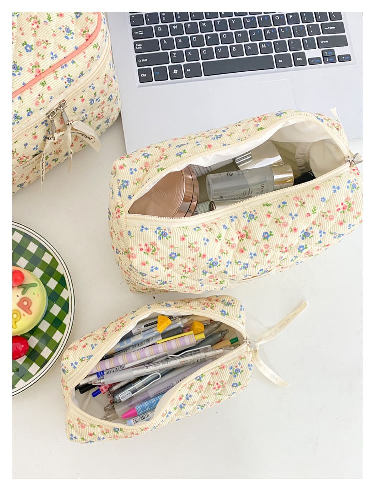 TangTangBags - Bloemen etui / make-uptas / set