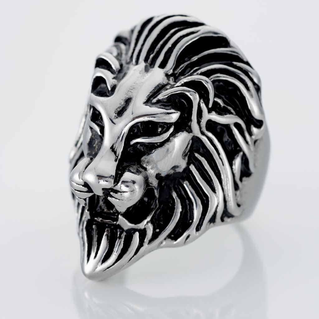 Bague Acier Gris Japeth