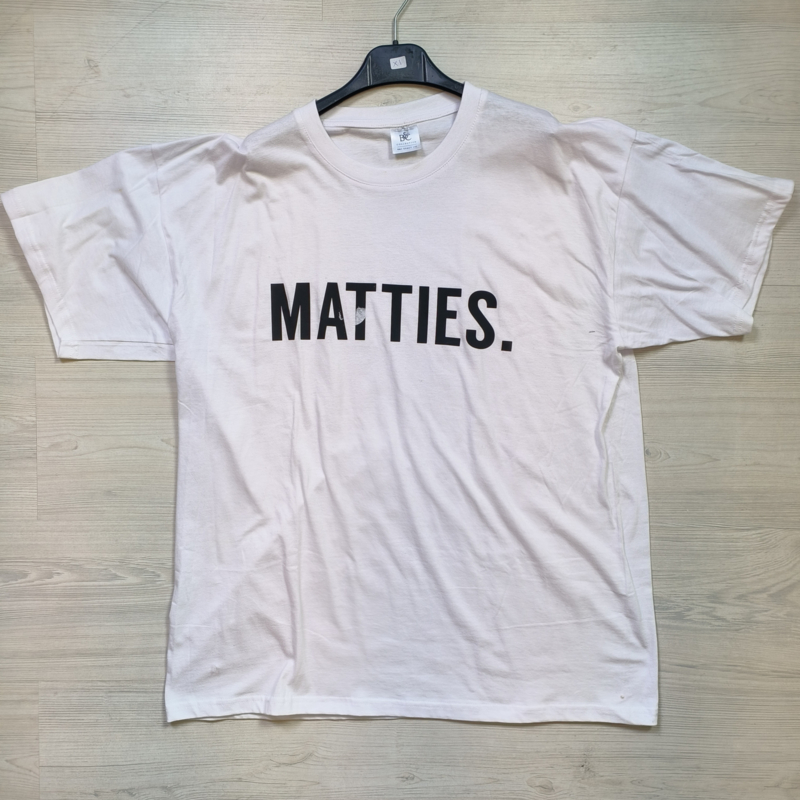 White Matties tee