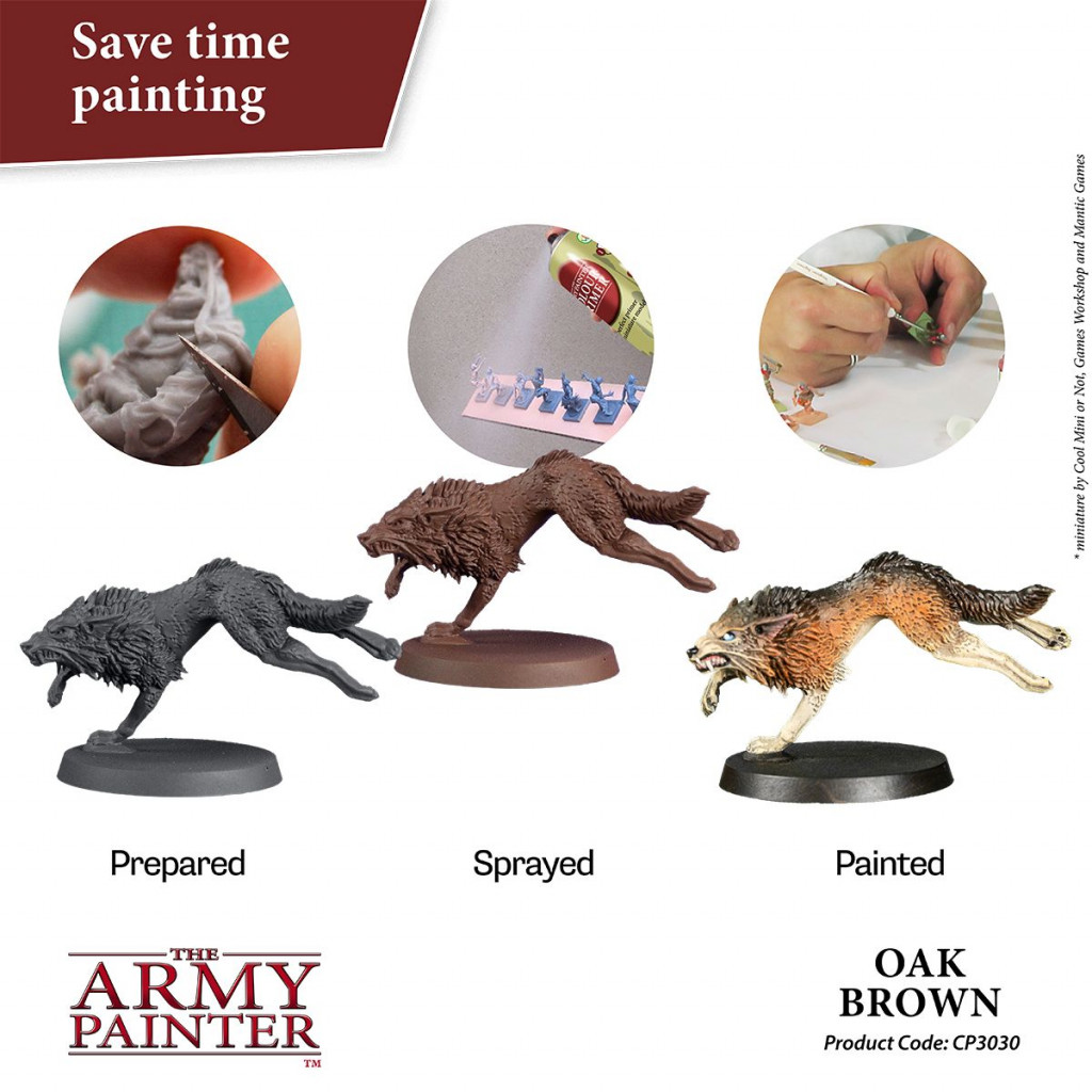 Army Painter - Sous Couche Oak Brown