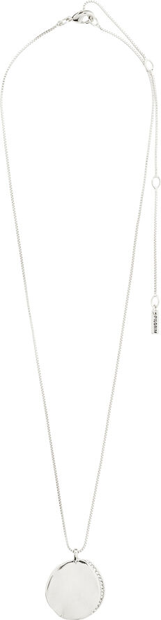 Pilgrim TRUE recycled coin necklace silver-plated Sølv