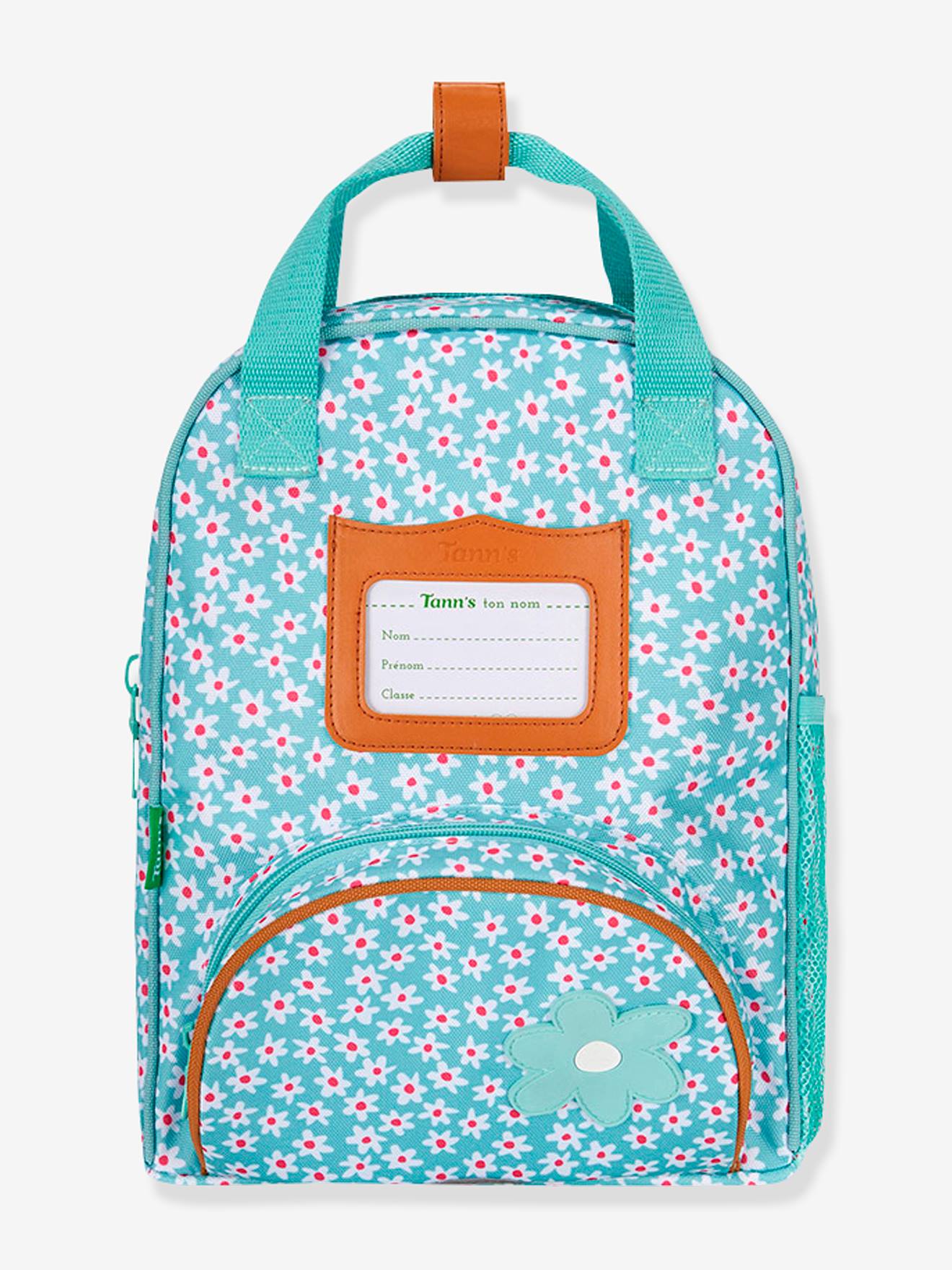 Mochila verde-clara estampada da Pia Tann