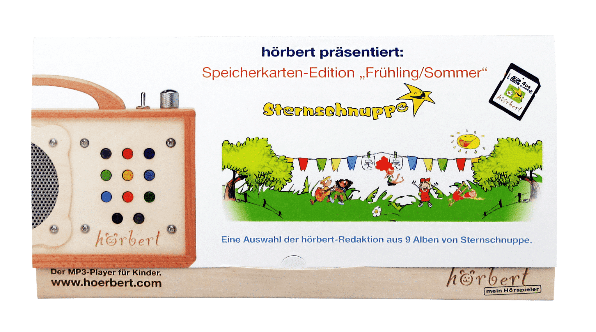 Speicherkarte für hörbert – Frühling/Sommer