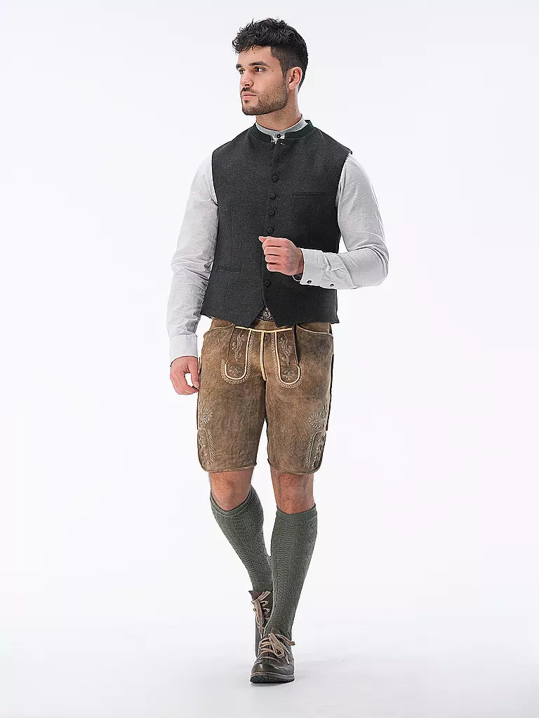 GOTTSEIDANK Trachtengilet KONSTANTIN dunkelgrün