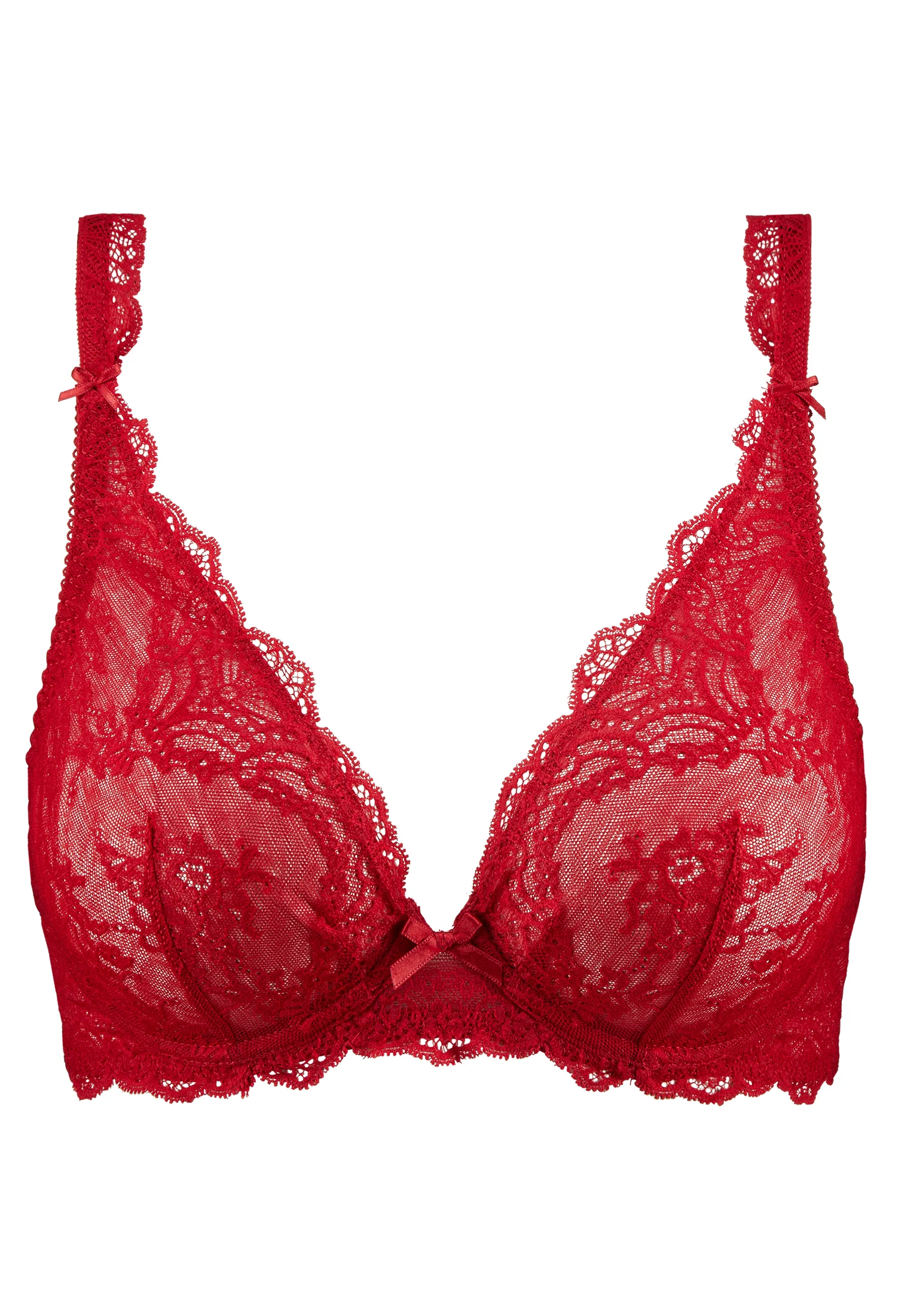 DANSE DES SENS - Soutien-gorge triangle confort | Rouge